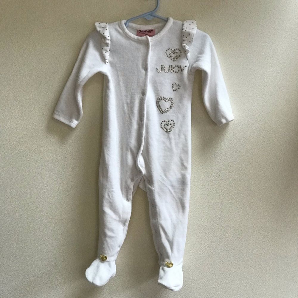 Juicy Couture footed one piece